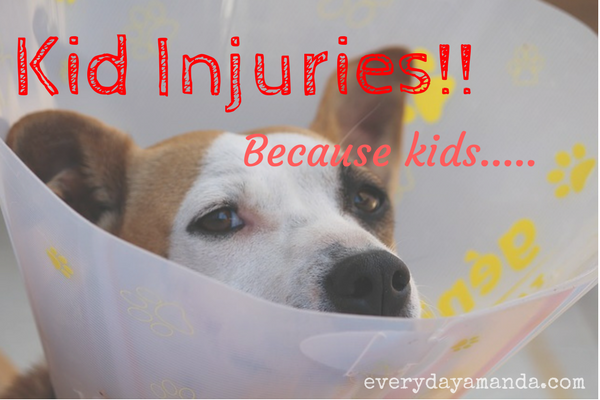 Kid injuries. Because kids. They get hurt. Alot.