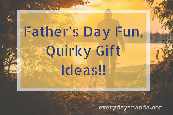 Find that unique gift for dad. Father's day. Fun. Quirky.